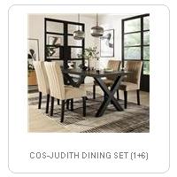 COS-JUDITH DINING SET (1+6)